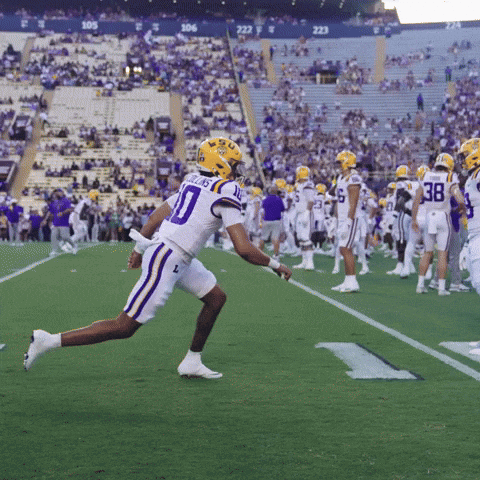 College Football GIF by LSU Tigers