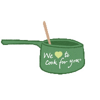 Comida Cooking Sticker by Amy's Kitchen