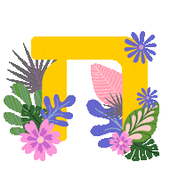 Summer Flowers Sticker by Digital Nissei