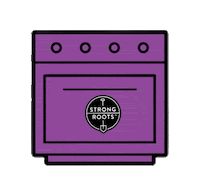 Plant Based Food Sticker by Strong Roots