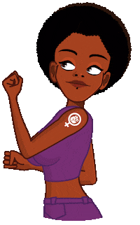 Woman Power Sticker by Selfish Generation