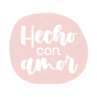 Hechoconamor Sticker