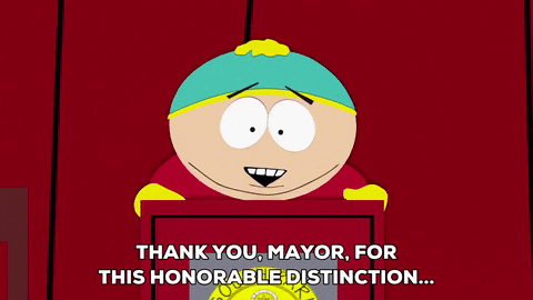 announcing eric cartman GIF by South Park 