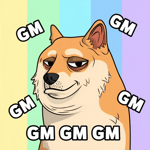Tired Good Morning GIF by Doge Pound