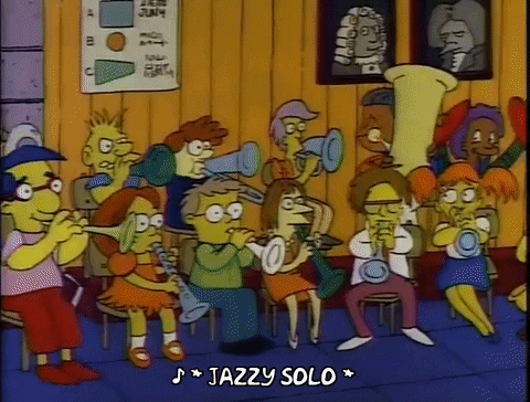 Season 3 Jazz GIF by The Simpsons