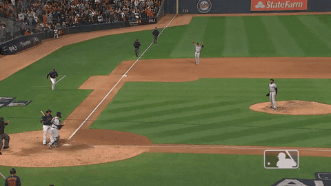 Excited New York GIF by MLB