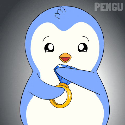 Looking Lord Of The Rings GIF by Pudgy Penguins