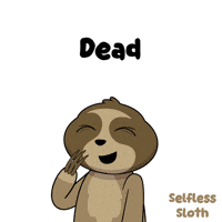 Sloth GIF by VeeFriends