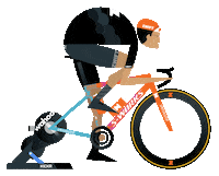 Training Cycling Sticker