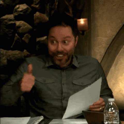 dungeons and dragons yes GIF by Geek & Sundry