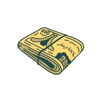 Money Algerien Sticker