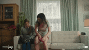 amy huberman lol GIF by Acorn TV