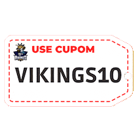 Cupom Sticker by Projeto Vikings Urban