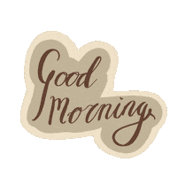 Coffee Morning Sticker