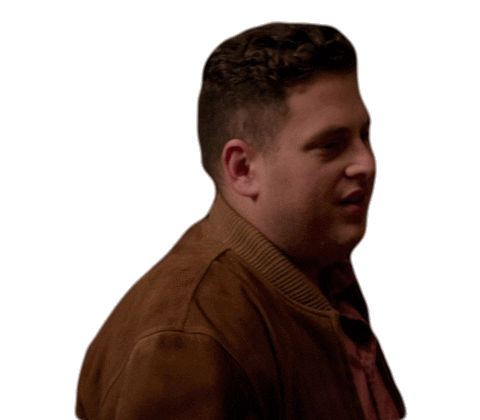 Jonah Hill What Sticker by Sony Pictures