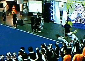 gymnastics fail GIF