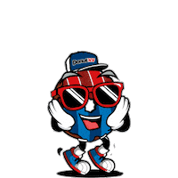 Happy Fun Sticker by DonutNV