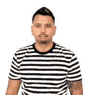 Point Pointing Sticker by Eric Capehart