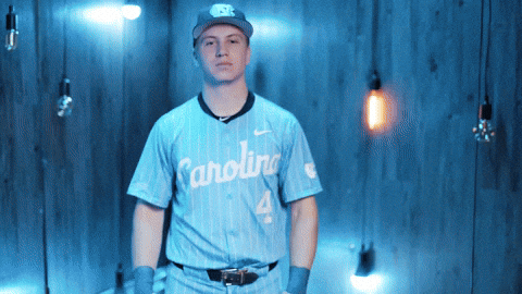 University Of North Carolina Baseball GIF by UNC Tar Heels