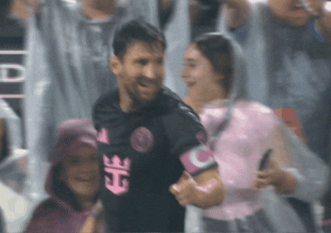 Happy Lionel Messi GIF by Major League Soccer