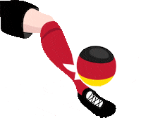 germany soccer Sticker by Deutsche Hochschule für Prävention und Gesundheitsmanagement