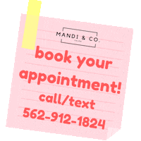 Mandicostaff Sticker by Mandi & Co. Salon