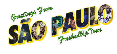 sao paulo brazil Sticker by Paul McCartney
