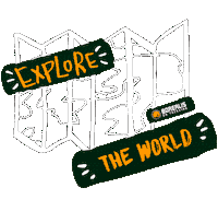 Travel Explore Sticker by Borealis on trekking