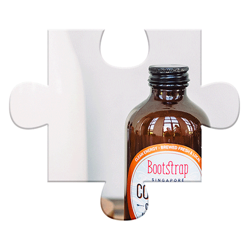 bootstrapcoldbrewsg giphyupload coffee games puzzle Sticker