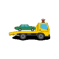 Tow Truck Sticker by HelpCars