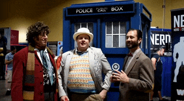 Doctor Who Laughing GIF by Temple Of Geek