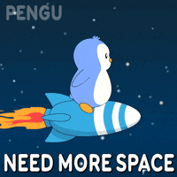 To The Moon Travel GIF by Pudgy Penguins