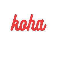 Koha Sticker