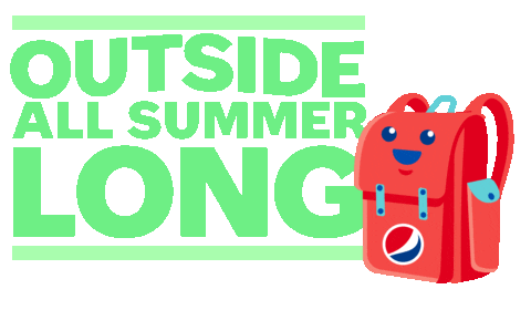 outside all summer long Sticker by Pepsi #Summergram