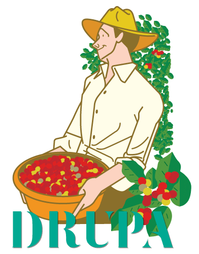 DRUPA giphyupload coffee cafe coffeelovers Sticker