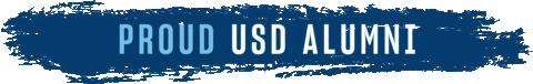 Proud Usd Alumni Sticker by University of San Diego