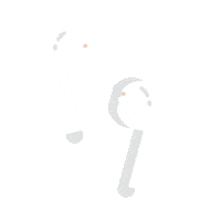 Podcast Earphones Sticker by Revie Jane
