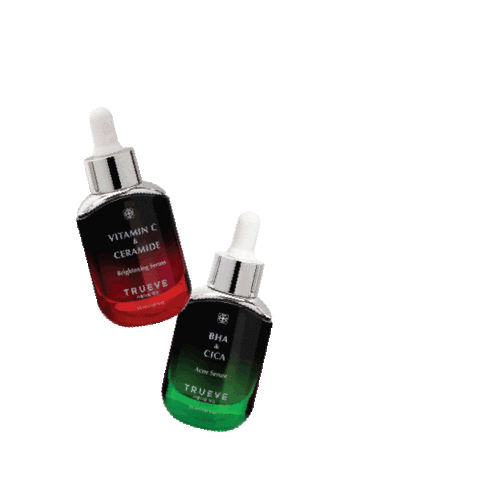 Skincare Glowing Sticker by Trueve