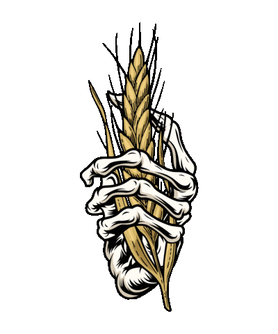 Skeleton Brewing Sticker by Country Malt Group