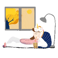 Tired Life Sticker