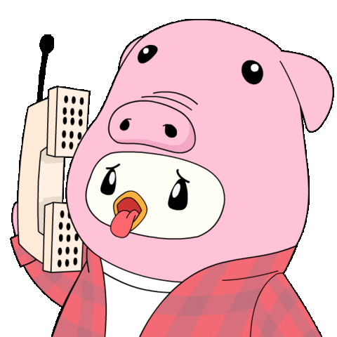 Whats Up Hello Sticker by Pudgy Penguins