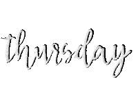 thehippiehacker doodle thursday handlettering days of the week Sticker