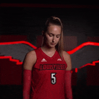 University Of Louisville Volleyball GIF by Louisville Cardinals