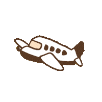 飛機 Sticker