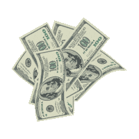 make it rain money STICKER by imoji