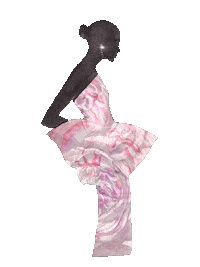 JessicaDurrantOfficial fashion artist sparkle dress Sticker