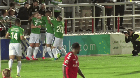 Fans Celebrate GIF by Yeovil Town FC