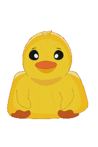 Rubber Duck Love Sticker by MeetDuckey