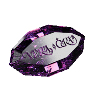 3D Gem Stone Sticker by Amazon Music