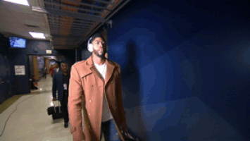 anthony davis arrival GIF by NBA